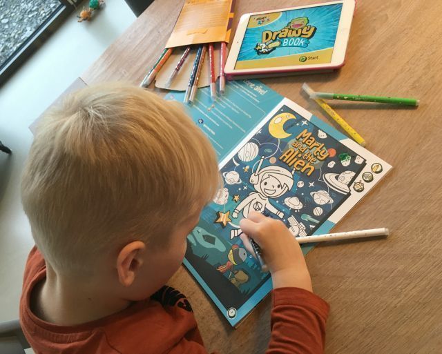 Drawings come to life with bic kids drawybook